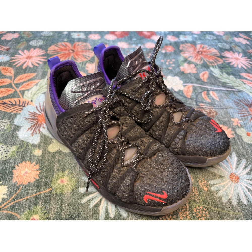 Nike LeBron Mbape 18 Basketball Shoes Black Purple Red‎ CQ9283-001 Womens